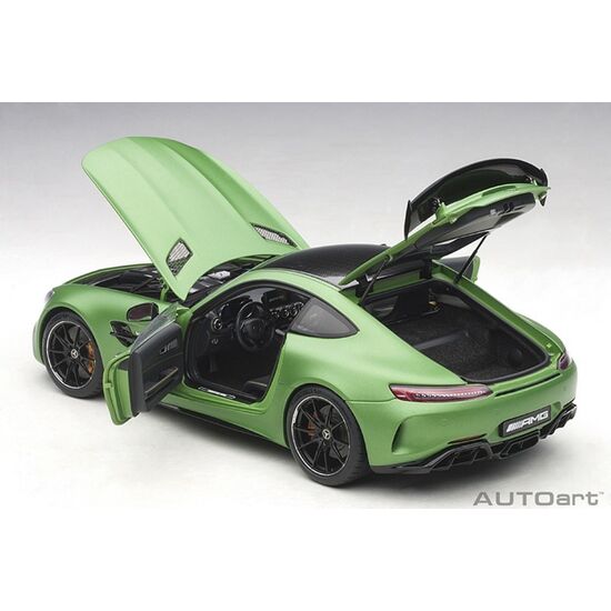 MERCEDES AMG GT R 2017 1:18 AMG green hell magno/matt met green (composite model/full openings), 2 image