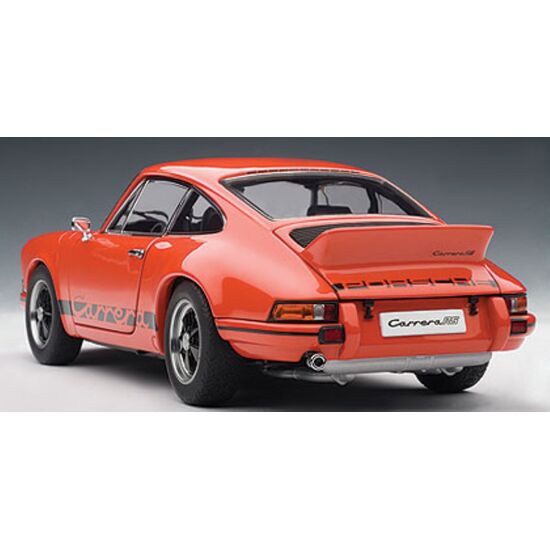 PORSCHE 911 Carrera 1973 orange 1:18 RS 2.7 (with black stripes), 2 image
