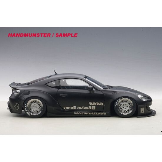 ROCKET Bunny Toyota 86 noir 1:18 Black Wheels Matt Black, 2 image