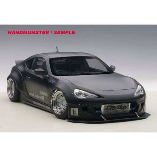 ROCKET Bunny Toyota 86 noir 1:18 Black Wheels Matt Black, 3 image