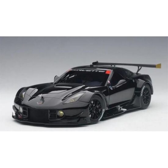 CHEVR. Corvette C7R noir 1:18 Plain Color Version