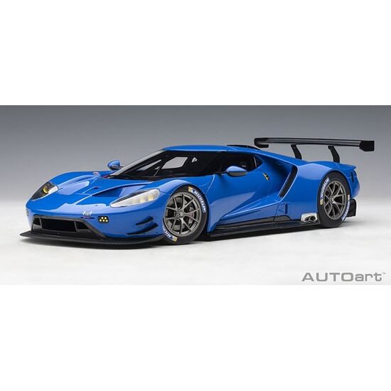 FORD GT LM 2018 1:18 lightning blue (composite model/full openings)