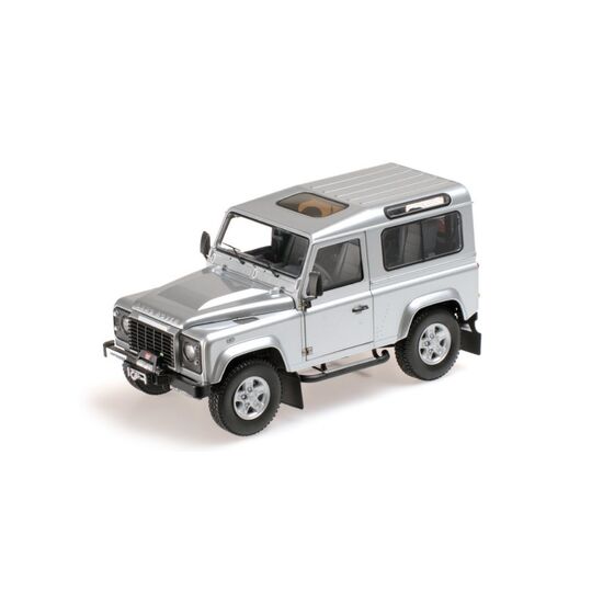 LAND ROVER Defender 90 argent 1:18