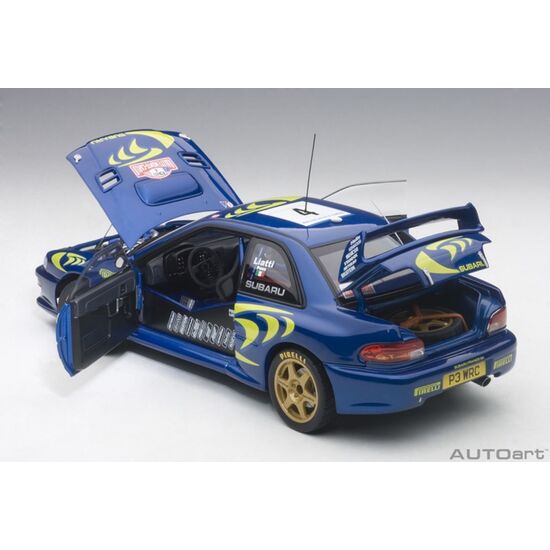 SUBARU Impreza WRC #4 1:18 P.Liatti/Fabriziap. Monte Carlo 1997, 5 image