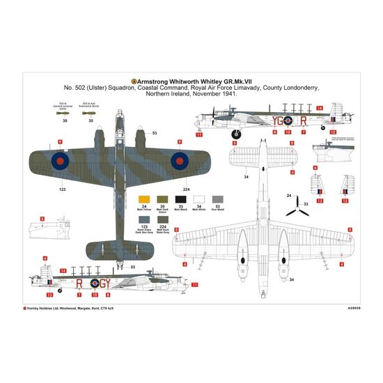AVION Armstrong Whitworth 1:72 Whitley Mk.VII, 3 image