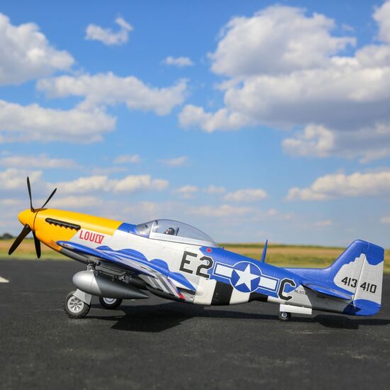 AVION P-51D MUSTANG 1320mm EP PNP a/Smart Technology PRIX NET/NET SANS RABAIS, 10 image