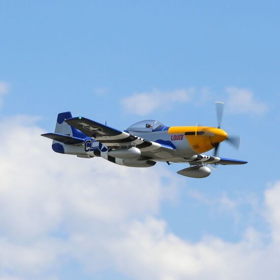 AVION P-51D MUSTANG 1320mm EP PNP a/Smart Technology PRIX NET/NET SANS RABAIS, 11 image