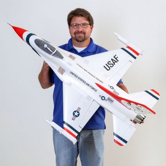 AVION F-16 THUNDERBIRD 813mm EP BNB avec AS3X/SAFE TECHNOLOGY BNF BASIC PRIX NET/NET SANS RABAIS, 3 image