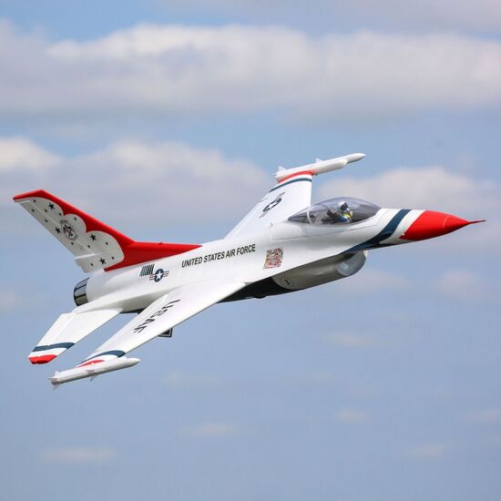AVION F-16 THUNDERBIRD 813mm EP BNB avec AS3X/SAFE TECHNOLOGY BNF BASIC PRIX NET/NET SANS RABAIS, 4 image