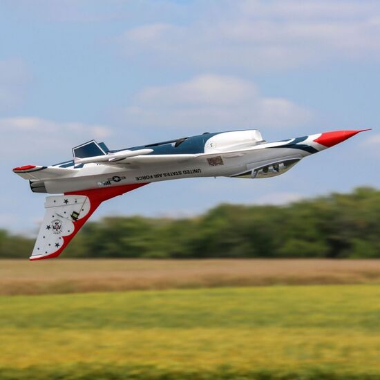 AVION F-16 THUNDERBIRD 813mm EP BNB avec AS3X/SAFE TECHNOLOGY BNF BASIC PRIX NET/NET SANS RABAIS, 5 image