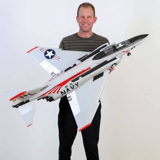 AVION F-4 PHANTOM II 910mm EP BNB avec AS3X/SAFE SELECT BNF BASIC PRIX NET/NET SANS RABAIS, 4 image