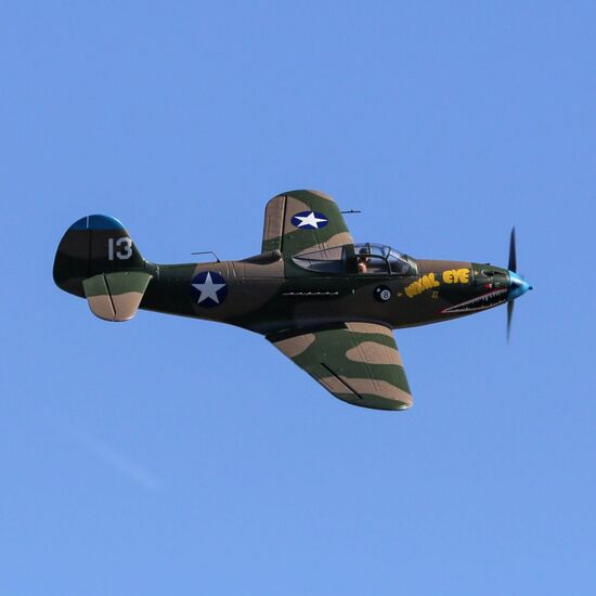 AVION P-39 AIRACOBRA 1219mm EP BNB BNF Basic avec AS3X et SAFE Select, 4 image