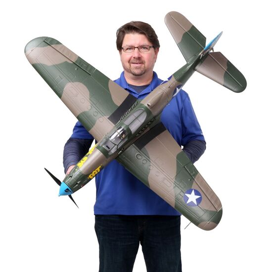 AVION P-39 AIRACOBRA 1219mm EP BNB BNF Basic avec AS3X et SAFE Select, 5 image