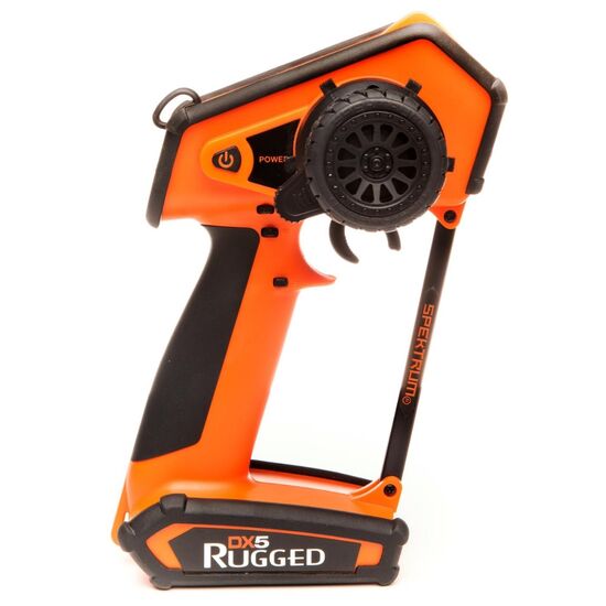 RC ANLAGE CAR DX5 5CH DSMR RUGGED NUR Sender ORANGE, 2 image