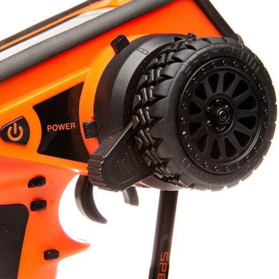 RC ANLAGE CAR DX5 5CH DSMR RUGGED NUR Sender ORANGE, 3 image