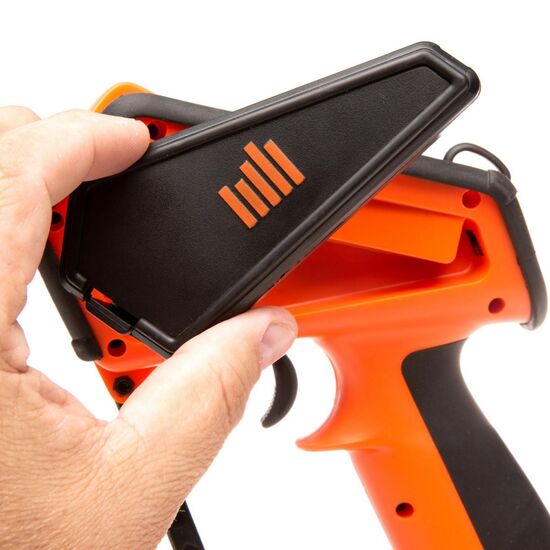 RC ANLAGE CAR DX5 5CH DSMR RUGGED NUR Sender ORANGE, 5 image