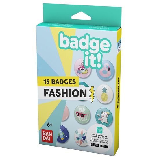BADGE IT Refills Fashion 15pcs