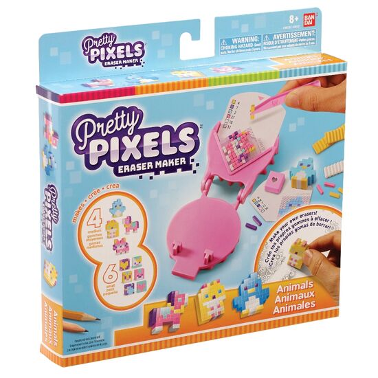 PIXELS Middle 4 s.& 6 m.gommes 4xsort