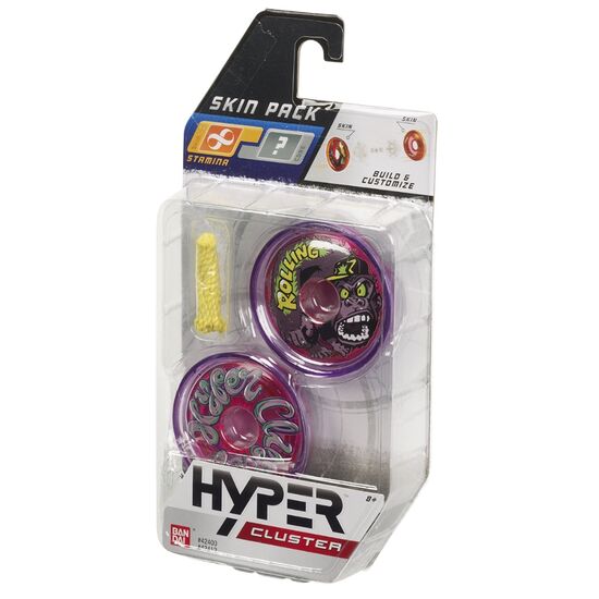 HYPER CLUSTER YoYo Skin Pack 6xsort.