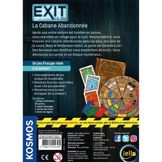 EXIT La Cabane Abandonn├®e 12+/1-4, 2 image