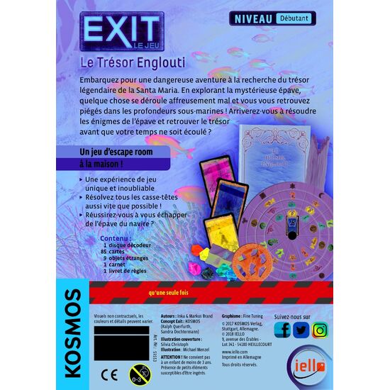 EXIT Le Tr├®sor Englouti 10+/1-4, 2 image