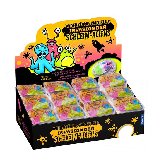 DISPLAY Schleim-Aliens 24x 5+