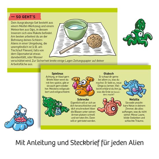 DISPLAY Schleim-Aliens 24x 5+, 5 image