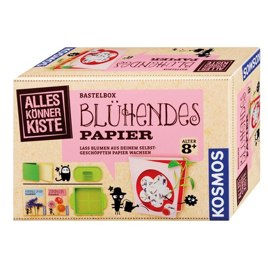 BASTELN Blühendes Papier 8+