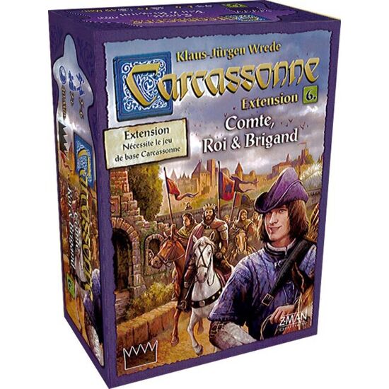 CARCASSONNE 6.ext.Comte,Roi&Bri7+/2-6