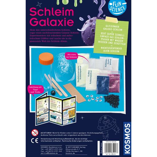 FUN SCIENCE Slime Galaxy D/F/I 8-12, 2 image