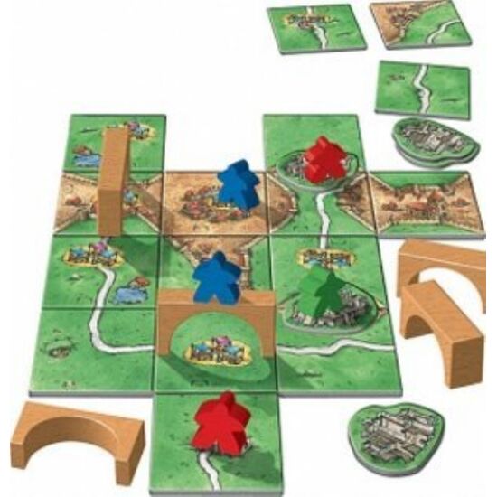CARCASSONNE 8.ext.Ponts,fort. 7+/2-6, 3 image