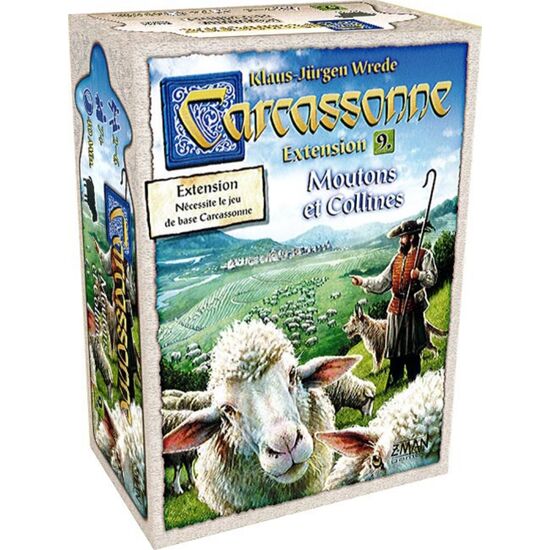 CARCASSONNE 9.ext.Moutons &col.7+/2-6