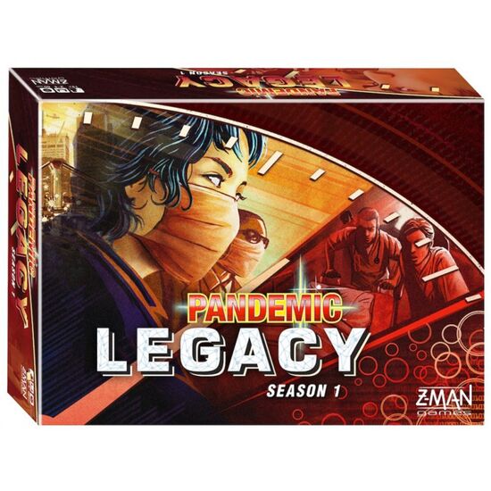 Pandemic Legacy Saison 1 red 14+/2-4