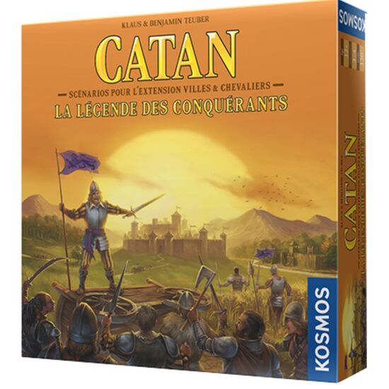 LEM627307-CATAN L&eacute;gende Conqu&eacute;rant Ext.12+/3-4