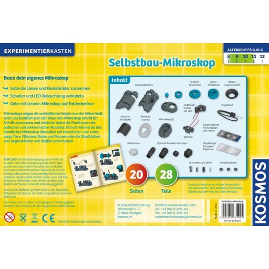 MIKROSKOPIE Selbstbau-Mikroskop 8+, 3 image