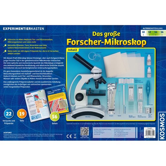 MIKROSKOPIE Gr. Forschermikrosk D/12+, 3 image