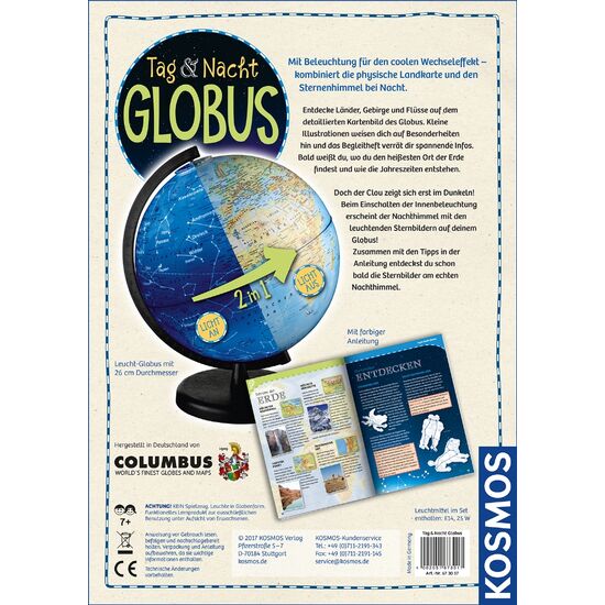 ASTRONOMIE Globus Tag & Nacht 7+, 3 image