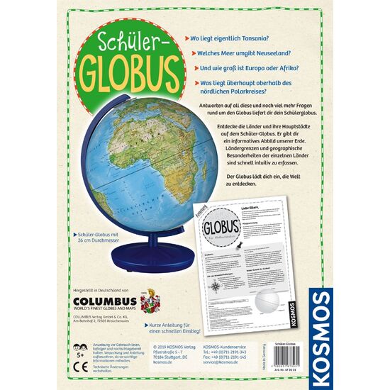 ASTRONOMIE Schüler Globus 7-12, 2 image