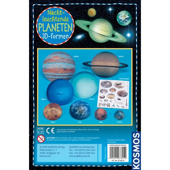 ASTRONOMIE Nachtleuch.Planeten 6-9, 2 image