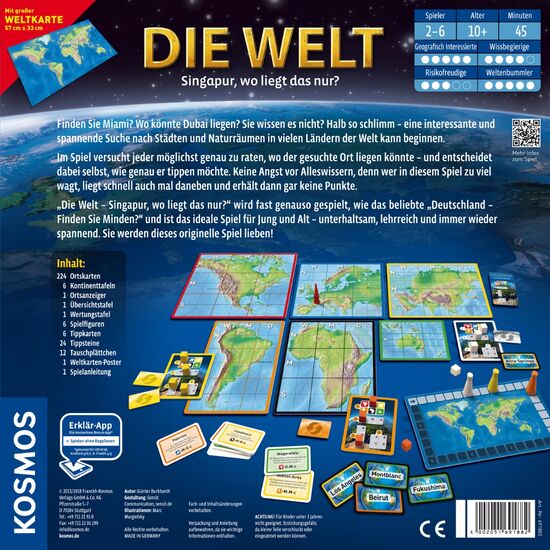SPIEL Die Welt Singapur,wo? 10+/2-6, 2 image