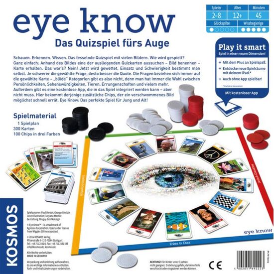 SPIEL Eye Know - Play smart 12+/2-8, 6 image