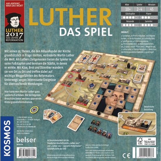 SPIEL Luther Das Spiel 10+/2-4, 3 image