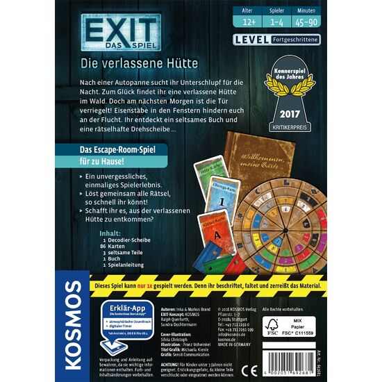 SPIEL EXIT Verlassene Hütte 12+/1-4, 3 image