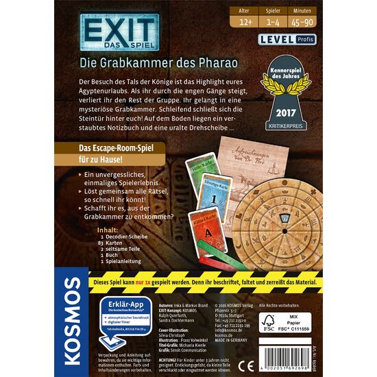 SPIEL EXIT Grabkammer Pharao12+/1-4, 3 image