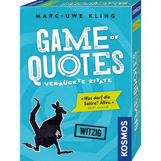 SPIEL Game of Quotes Zitate 12+/3-6