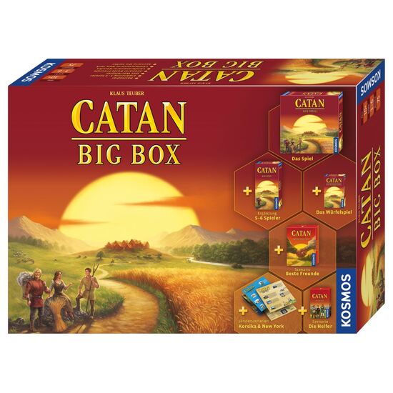 CATAN Big Box Edition D 10+/3-6