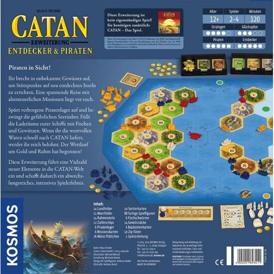 CATAN Entdecker & Piraten Erw.10+/2-4, 2 image