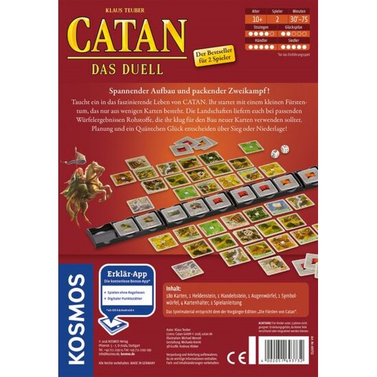CATAN Das Duell Spiel m. Karten 10+/2, 3 image