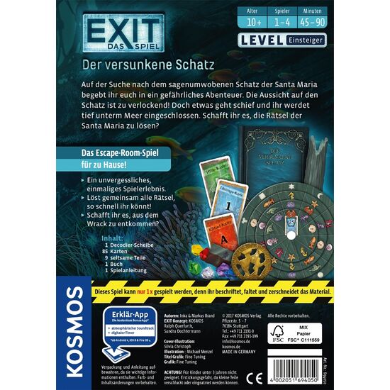 SPIEL EXIT Versunkene Schatz10+/1-4, 2 image