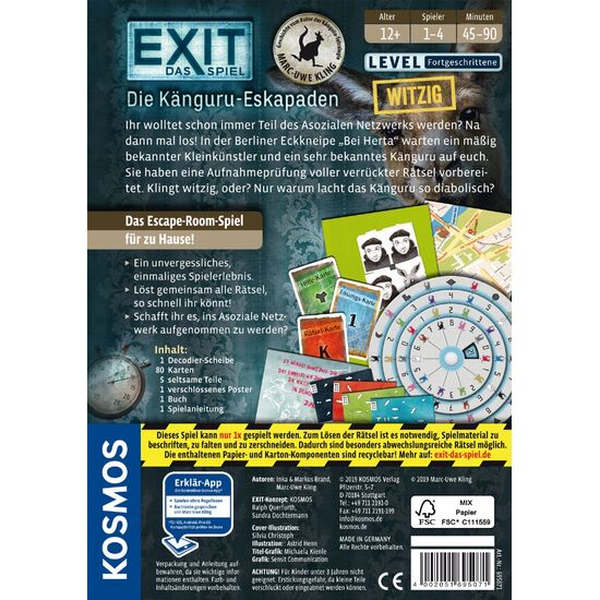 SPIEL EXIT Känguru-Eskapaden 12+/1-4, 2 image